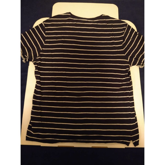 Paper Denim and Cloth Short Sleeved Striped Shirt - Picture 5 of 6